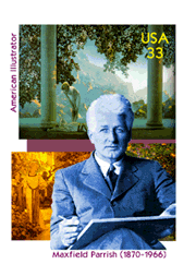 [Art Stamp: Maxfield Parrish]